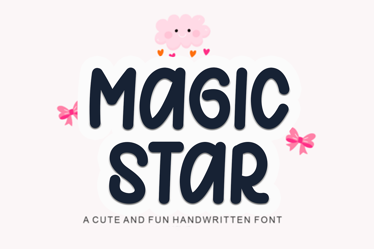 Magic Star, a Sans Serif Font by InermediaSTUDIO (Photo 1 of 8)