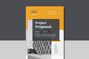 Business Proposal Brochure Template, a Brochure Template by New Lines (Thumbnail 1 of 6)