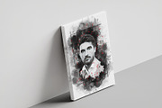 Black Watercolor Mixed Art Photo, an Action Add-On by Photoshop Action (Thumbnail 6 of 15)