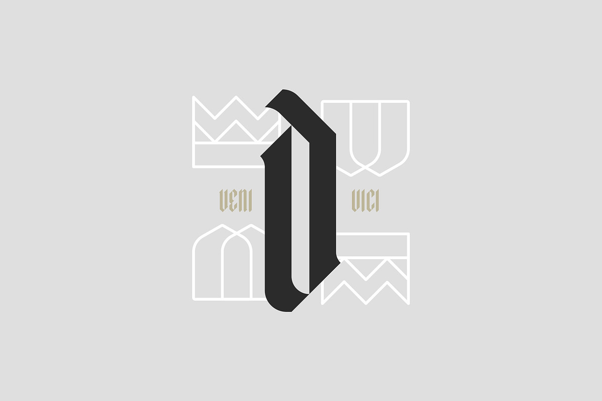 Durham Modern Blackletter Typeface preview 6
