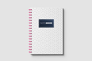Notebook Spiral A4, a Print Template by AlkStudio (Thumbnail 2 of 8)