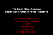 The Brand Flyer Template, a Flyer Template by As Studio (Thumbnail 4 of 4)