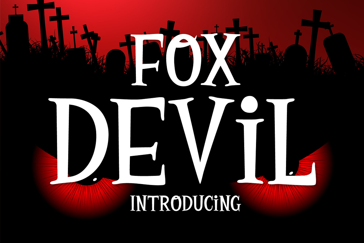 Fox Devil Font, a Handwritten Font by Fox7 By Rattana (Photo 1 of 8)