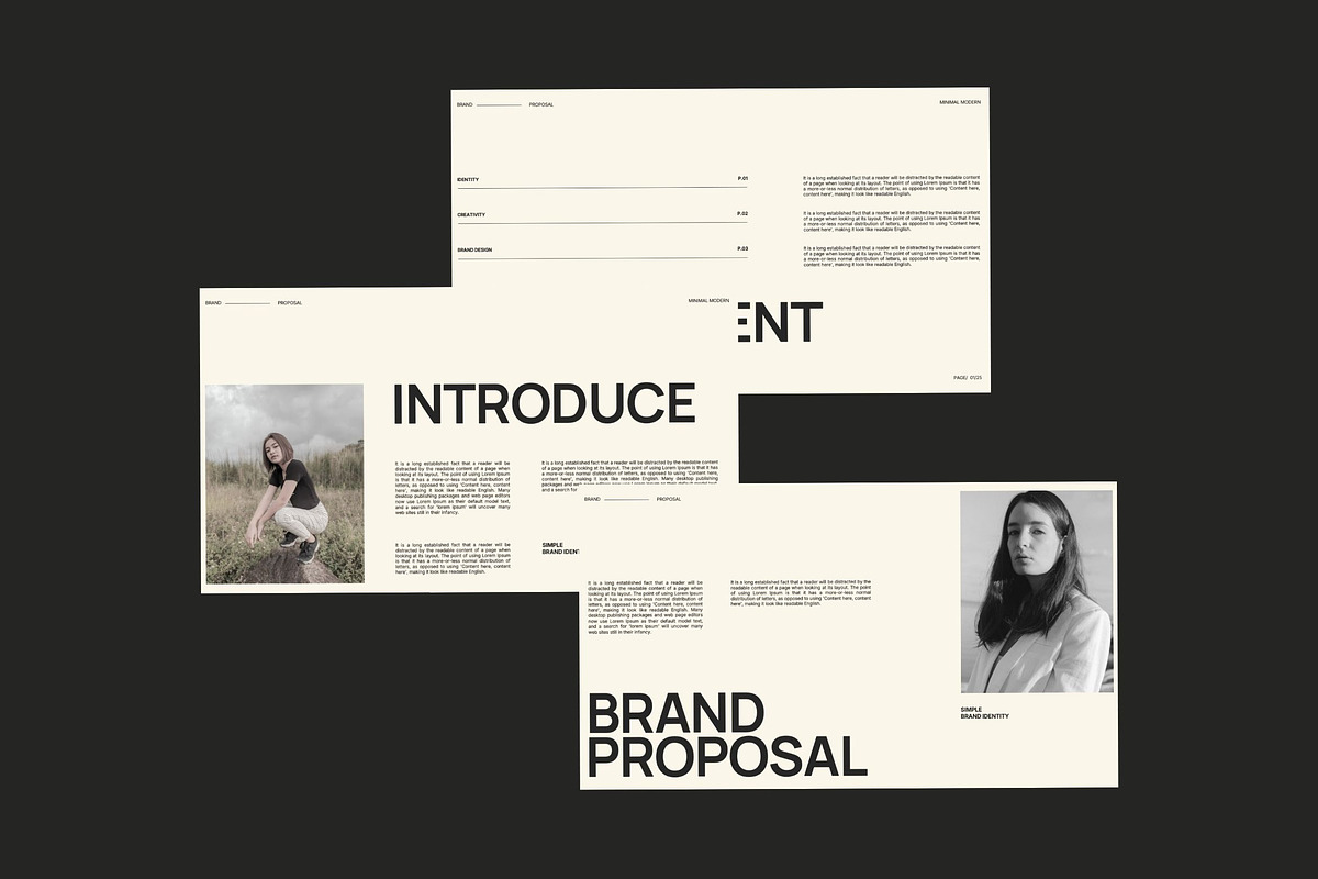 JOJO - Brand Proposal Powerpoint, a Presentation Template by studiobasic (Photo 3 of 6)