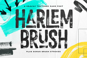 Harlem Brush Font