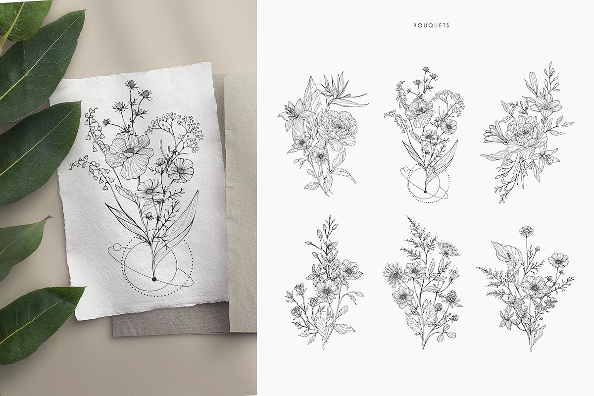 Wildflowers collection, a Decorative Illustration by Merfin (Photo 6 of 11)