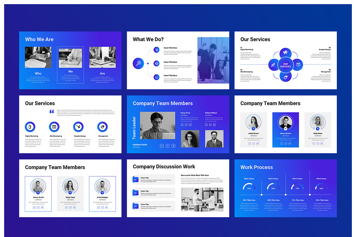 Corporate Business Presentation PPTX, a Presentation Template by Spark_Creative (Photo 4 of 11)