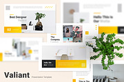 Valiant - Creative Keynote, a Presentation Template by Design Persona (Thumbnail 1 of 5)