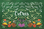 3 IN 1 Chalk Fonts Bundle + Extras, a Handwritten Font by StoricType (Thumbnail 6 of 24)