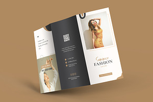 Summer Fashion Show Trifold Brochure