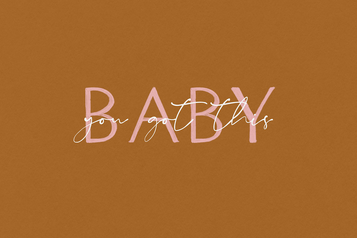 Fine art font duo, a Sans Serif Font by elvinova (Photo 11 of 19)