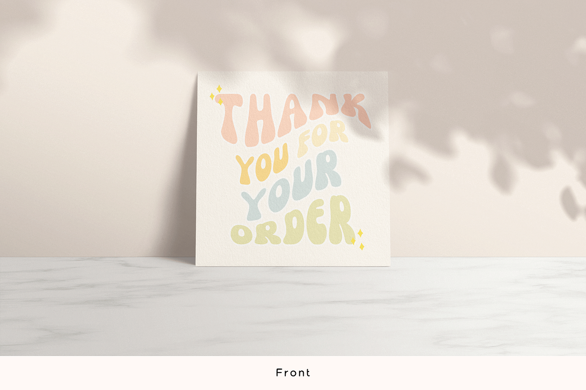 Thank you Card Business Template, a Flyer Template by Hellohastore (Photo 2 of 11)