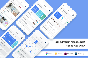 Task & Project Management App UI Kit