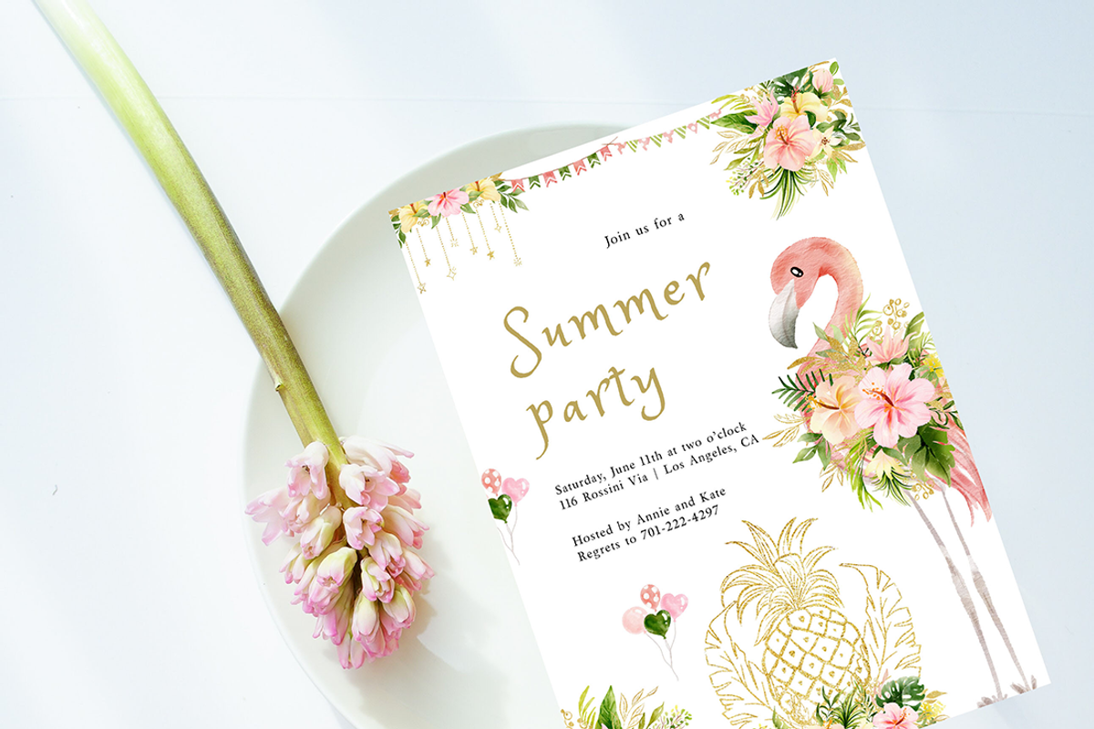 Pink Flamingo clipart, an Illustration by heyiamalice (Photo 9 of 13)