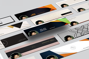 11 Linkedin Banner Template, Profile