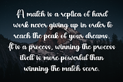 Black Sunday | Script Font, a Handwritten Font by Scratchones (Thumbnail 6 of 8)