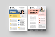 Capability Statement Bundle, a Flyer Template by Leaflove (Thumbnail 5 of 10)