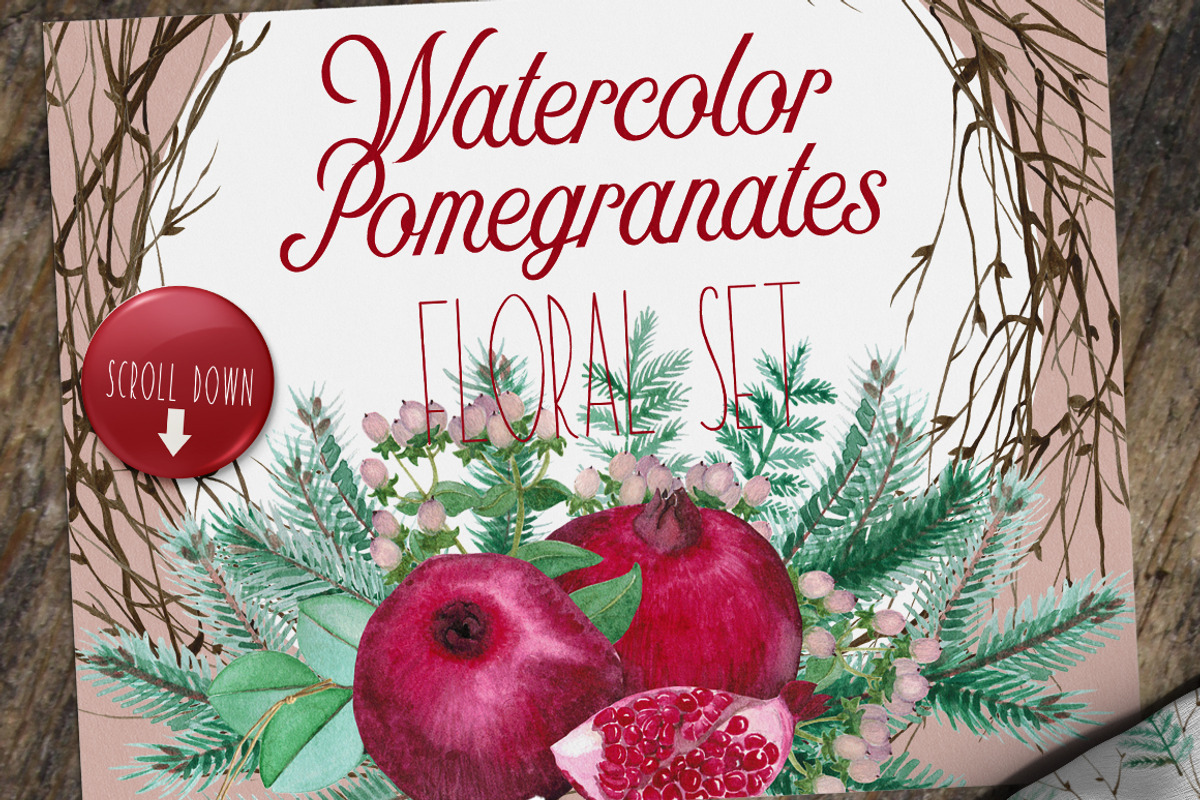 Watercolor Floral BUNDLE, an Illustration by WBS Design (Photo 11 of 27)