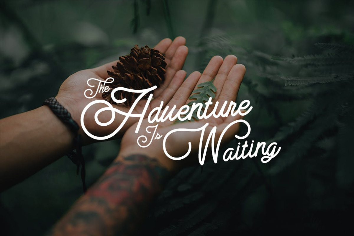 Premium font pack - Foundry, a Handwritten Font by bradastudio (Photo 2 of 4)