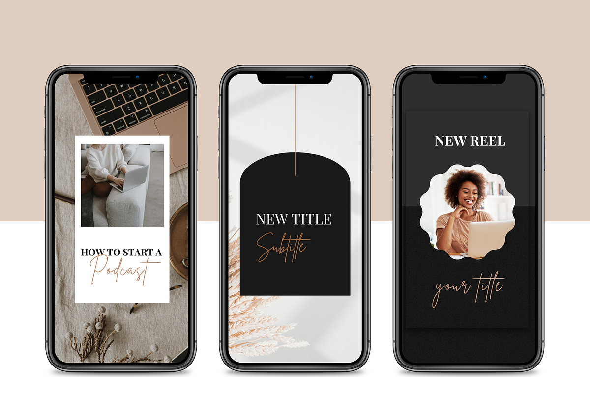 Modern Reel Covers Template, a Social Media Template by design4social (Photo 3 of 9)