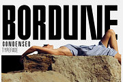 Bordune - Condensed Tyepface, a Sans Serif Font by Mofr 24 (Thumbnail 1 of 8)