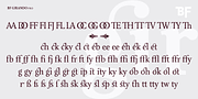 BF Girando Pro, a Serif Font by BrassFonts (Thumbnail 3 of 6)