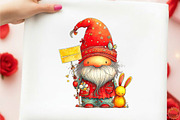 Whimsical Easter Gnome Clipart, an Illustration by designcity5 (Thumbnail 3 of 5)