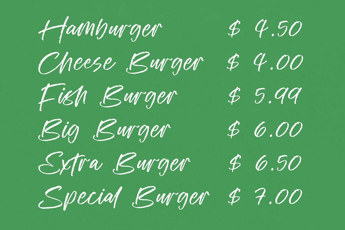 Kinetic Anthem Modern Handbrush Font, a Script Font by stylishtype.co (Photo 10 of 20)