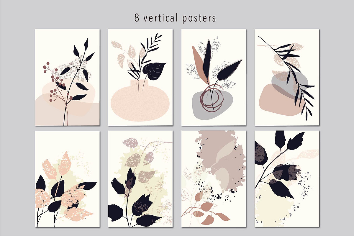 Autumn botanical abstract background, an Object Graphic by yana.tasha (Photo 7 of 9)