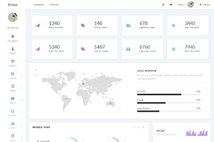 Bilbox - Admin Dashboard Template