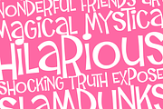 Birthday Wish, a Sans Serif Font by Pink Broccoli (Thumbnail 3 of 5)