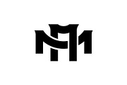 Monogram Letter MM Logo, a Branding & Logo Template by Buqancreative (Thumbnail 1 of 4)