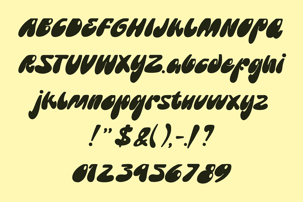 SFC Risco, a Handwritten Font by Skilline Supply Co. (Photo 4 of 5)