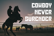 Royal Coboys - Western Font, a Serif Font by QR Design Studio (Thumbnail 3 of 6)