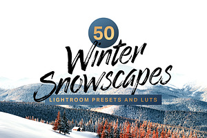 50 Winter Lightroom Presets And LUTs