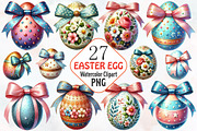 Easter egg sublimation clipart, an Illustration by RobertsArt (Thumbnail 1 of 7)
