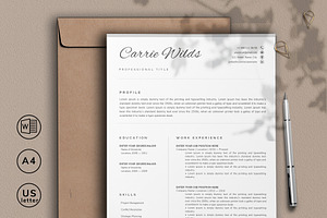 Resume template / CV