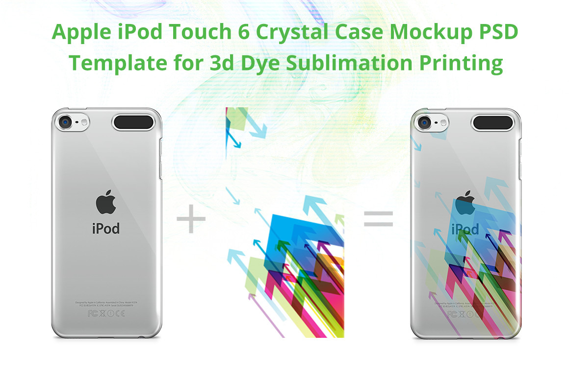 Ipod Touch Crystal Case Mockup by Vecras  Creative Market