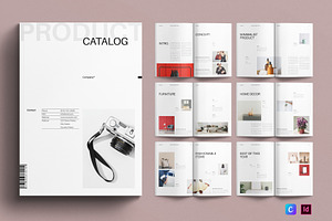 Product Catalog Template, a Brochure Template by E-Type