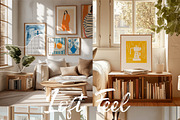 LOFT FEEL | Frame mockup set, a Household Mockup by SCHÉRI (Thumbnail 7 of 9)
