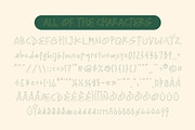 CS Sanford Dashed, a Handwritten Font by Craft Supply Co. (Thumbnail 8 of 8)