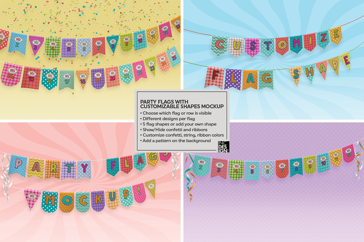 Vol.7 Party Packaging Mockups, a Packaging Mockup by INCDesign (Photo 9 of 18)