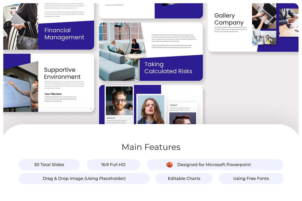 Step by Step Towards Success PowerPoint Template