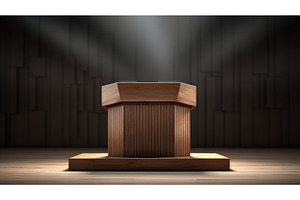 audience presentation podium, a Business Photo by pikepicture