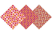Pink & Orange Macarons Patterns, an Illustration by DreamPrint404 (Thumbnail 4 of 5)