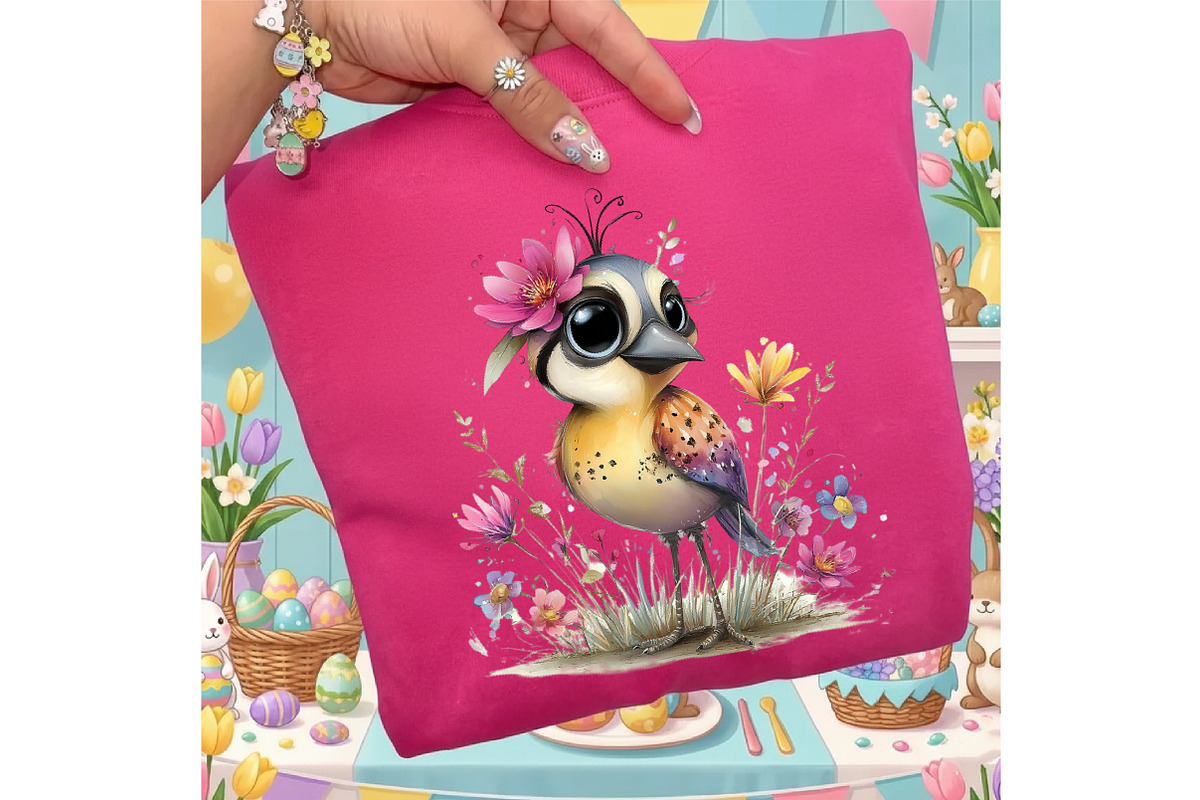 Quirky Spring Birds Clipart, an Illustration by designcity5 (Photo 4 of 5)
