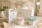 Vintage Birthday Party Clipart, a Seasonal Illustration by Alisles (Thumbnail 4 of 11)