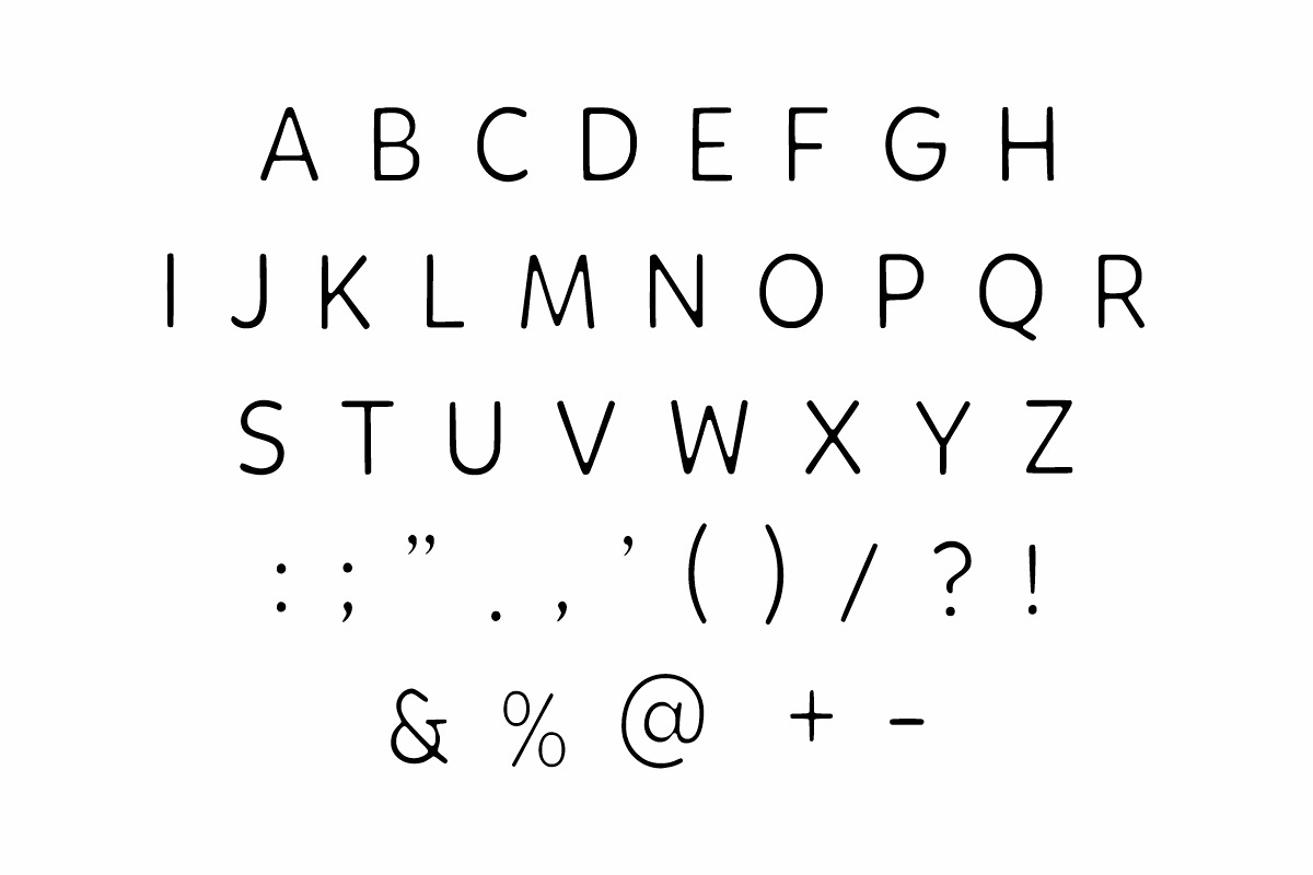 Flamingo, a Sans Serif Font by Fourteen Letter (Photo 6 of 6)
