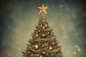 Vintage Christmas Tree