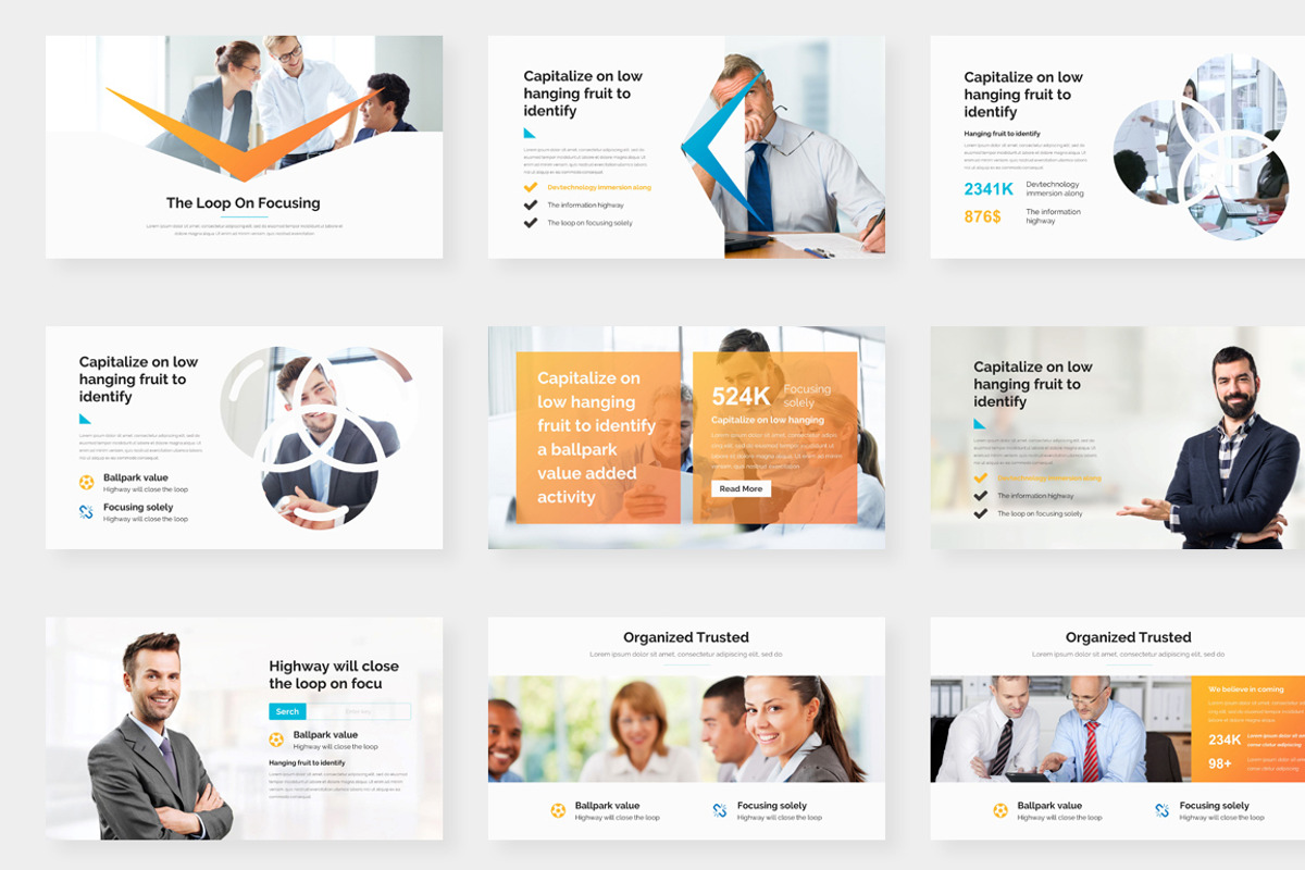 Monthly Goals Pitch Deck Powerpoint, a Presentation Template by One Percent Studio (Photo 6 of 20)